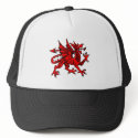 Welsh dragon hats