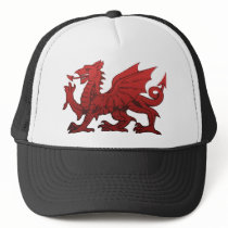 Welsh Dragon hats by bartonleclaydesign Welsh Dragon hats