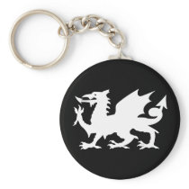 Welsh Dragon Keychains