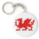 Welsh Dragon Key Chain
