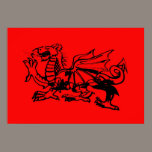 Welsh Dragon posters. posters