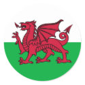 Welsh Dragon stickers by designs4you Welsh Dragon stickers