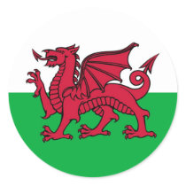 Welsh Dragon stickers