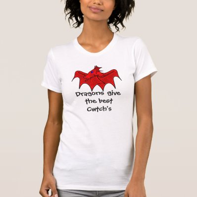 Welsh dragons give the best cwtchs tees