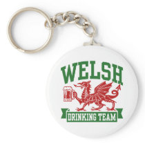 Welsh Drinking Team Keychain