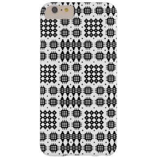 Welsh Faux Tapestry Black White iPhone 6 Plus Case