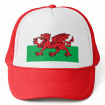 Welsh Flag hats by coolcountry Welsh Flag hats