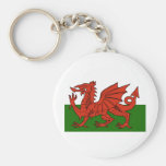 Welsh Flag Keychain