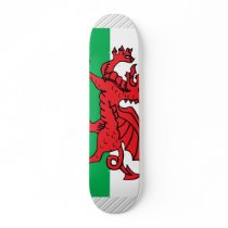 Welsh Flag skateboards