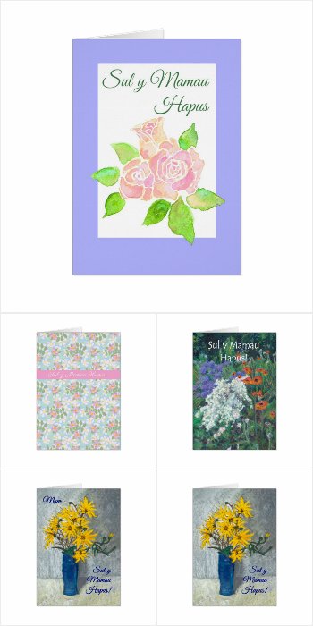 Welsh Greeting Mother's Day Cards
