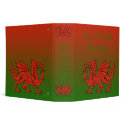 Welsh Holiday Avery Binder