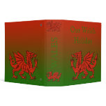 Welsh Holiday Avery Binder