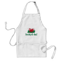 Welsh Iechyd da (Cheers!) aprons
