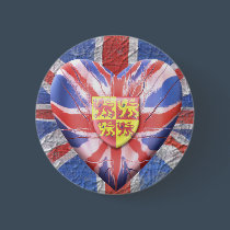 Welsh Lions buttons