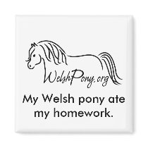 Welsh Pony & Cob Society of America magnets by WelshPonyCobSociety Welsh Pony & Cob Society of America magnets