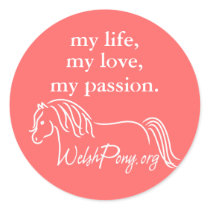 Welsh Pony & Cob Society of America stickers