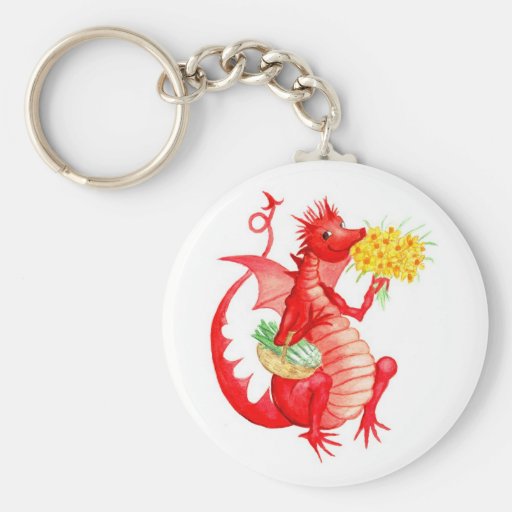 dragon keychain stuffed animal