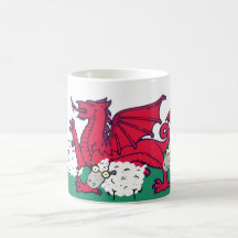 welsh sheep coffee mugs