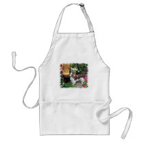 Welsh Springer Spaniel Art Gifts aprons by DogsByDezign Welsh Springer Spaniel Art Gifts aprons