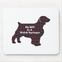 Welsh Springer  SPANIEL BFF mousepads