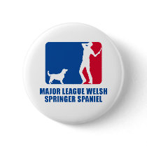 Welsh Springer Spaniel buttons by Pawdboy Welsh Springer Spaniel buttons