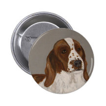 WELSH SPRINGER SPANIEL BUTTON