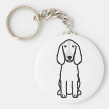 Welsh Springer Spaniel Dog Cartoon Key Chain