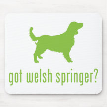 Welsh Springer Spaniel Mouse Pads