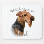 Welsh Terrier Dad 2 Mouse Mats