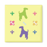 Welsh Terrier Refrigerator Magnet