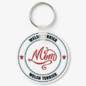 WELSH TERRIER mom keychain