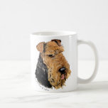 Welsh Terrier Portrait Coffee Mugs