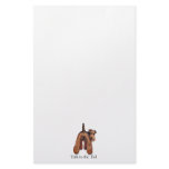 Welsh Terrier Tail Stationery