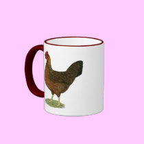 Welsummer Hen mugs