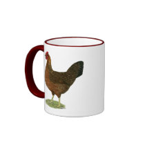 Welsummer Hen Mugs