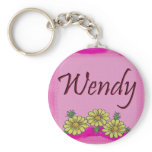 Wendy Daisy Keychain