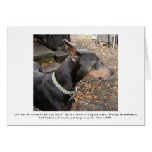 wennie 2, And when she turned, to walk away, fo... Card