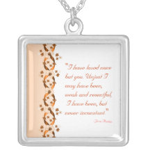 Wentworth Quote Necklace