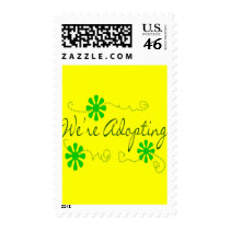 We're Adopting---Announcement cards postage