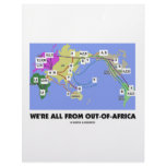 We're All From Out-Of-Africa (Haplogroup) Letterhead Template