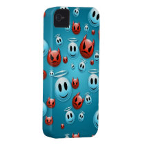 We're All Good and Bad iPhone 4 Case