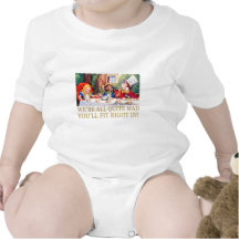 WE'RE ALL QUITE MAD, YOU'LL FIT RIGHT IN! ROMPERS