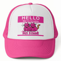 We're Best Friends hats by fashionfiles We're Best Friends hats