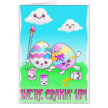 We're Crackin' Up! greeting card