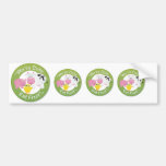 We're Cute, Eat Fruit Bumper Sticker