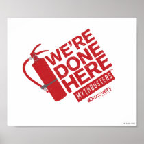 We're Done Here Poster