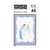 We're Engaged Prince and Princess Disney Stamps