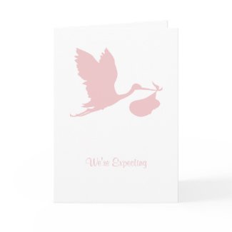 We're Expecting Card card