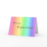 We're Expecting cards