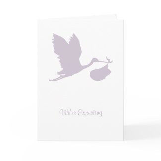 We're Expecting Card card